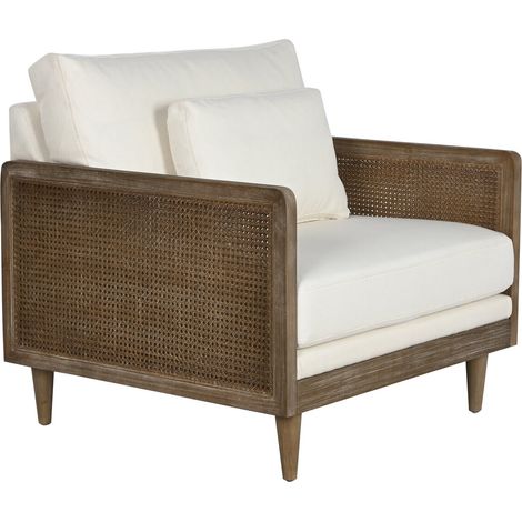 Sillon Ratan Poliester 93X86X88 Marron (1/5)
