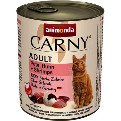 ANIMONDA Carny Adult cóctel de carnes variadas 6x800g