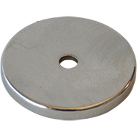 BOTTONE MAGNETICO CON FORO SVASATO Ã mm 15 - forza 6 kg- 10 pezzi