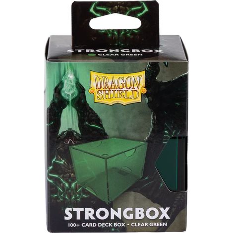 Dragon Shield Kartenbox: Transparente grüne Box (1/2)