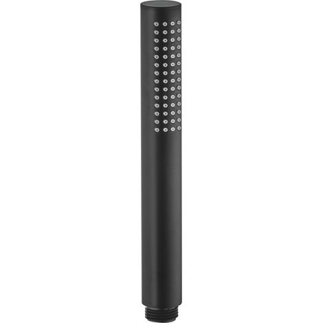 Kludi Nova Fonte - Cabezal de ducha, 1 chorro, negro mate 3912039-00 (1/3)