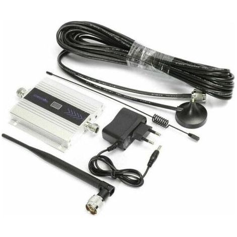 ALLIANDISZVD-Amplificateur de Signal GSM 900MHz Répéteur 2G 3G 4G Amplificateur Cellulaire LTE DCS 1800 2100 Pour Téléphone Portable - UE- (1/2)