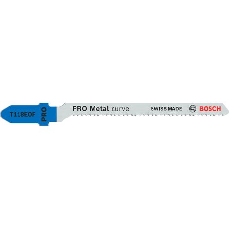 Bosch PRO Metal curve T118EOF Stichsägeblatt 83 mm 2-tlg. - 2608655099