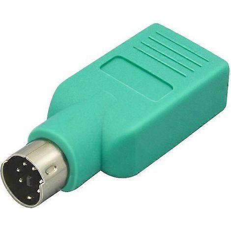 Adaptateur convertisseur USB femelle vers PS/2 mâle pour PC de bureau-4.20X1.80X1.00CM-As Shown (1/4)
