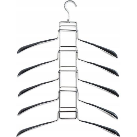 Zeller Percha múltiple metálica 58,5 cm x 43,5 cm
