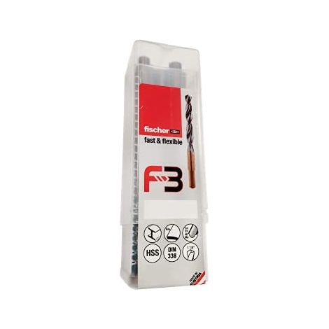 Confezione da 10 punte per metallo F3 HSS-R Ø12,5x101/151 (1/5)
