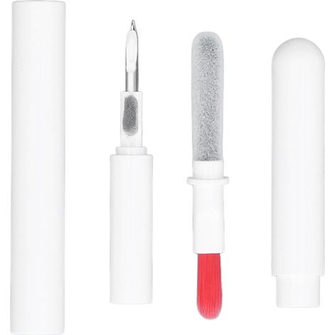 Stylo nettoyeur sans fil 4 en 1 pour écouteurs, appareil photo et casque audio. Brosse anti-poussière pour clavier, appareil photo et casque audio. (1/5)