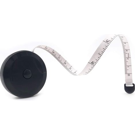 Weiches, einziehbares Maßband, 60 Zoll (ca. 152,4 cm) und 1