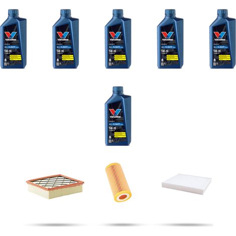 Kit tagliando 3 FILTRI e 6L OLIO compatibile con Ford S-Max 2.5 ST 162kw dal 2006 (1/5)