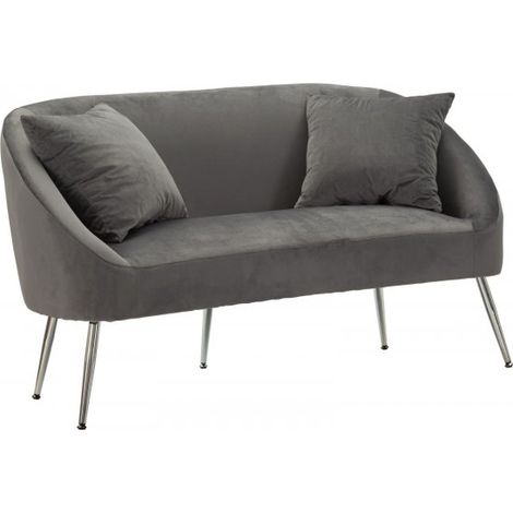 DIVANETTO SILVERY C/CUSCINI CM 137X69X79