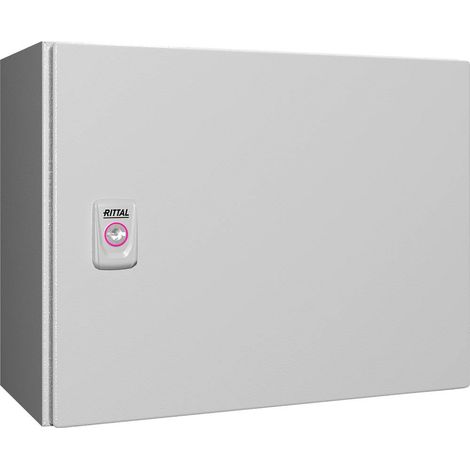ARMOIRE DE COMMANDE RITTAL AX 1031.000 1031000 380 X 300 X 210 TÔLE DACIER GRIS CLAIR (RAL 7035) 1 PC(S) (1/2)