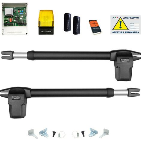 Kit Bhr 300 Cancello Battente 230v Pistoni Bracci Apricancello Professionale