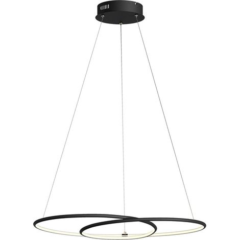 [NEUWERTIG] B-Ware Lindby Lucy Led Hängeleuchte Deckenlampe Pendelleuchte Lampe Leuchte Schwarz 780 (1/5)