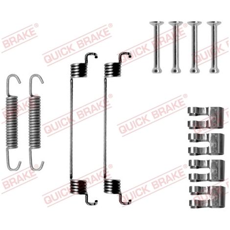 Kit d'accessoires, mâchoire de frein Quick Brake 105-0783 FIAT