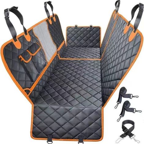 Tapis de coffre pour animaux de compagnie, couchage pour chien sur la banquette arrière, tapis de voyage pour chien, tapis de voiture pour les sorties