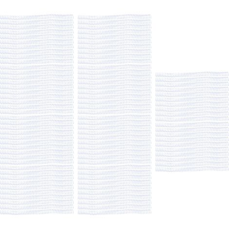 100 spirales métalliques blanches à boucle simple, 48 dents, pas de 4:1, capacité de 115 feuilles. (1/5)