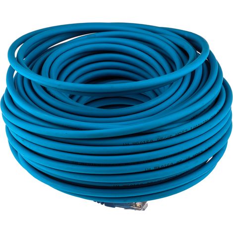 Câble cat 6 Avec connecteur / , UTP, gaine LSZH Bleu, 30m ( Prix pour 1 ) (1/3)