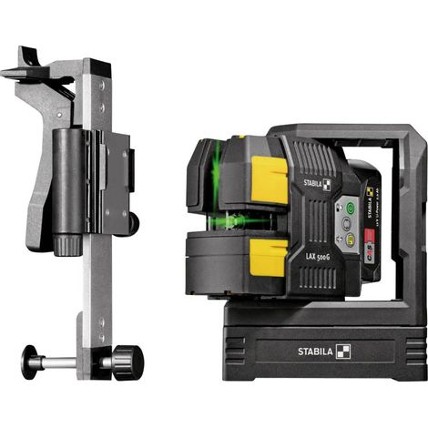 Set di laser a piombo Stabila LAX 500 G, 12 V, 7 pezzi, 1x CAS 2,0 Ah e caricabatterie in valigetta (1/5)