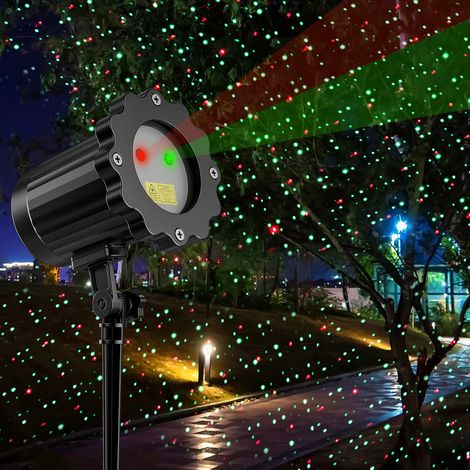 Projecteur LED D'extérieur, avec Télécommande RF Et Minuterie, Étanche, Décoration Intérieure Et Extérieure, Lumières de Paysage de Luciole, avec Piquets de Sol Extérieurs, pour Décoration de Jardin (1/5)