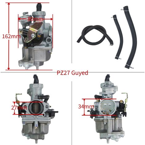 PZ27 Seilzugvergaser mit Becher für Motocross-Motorräder, passend für Honda CG XL125 150 175 27mm. (1/4)