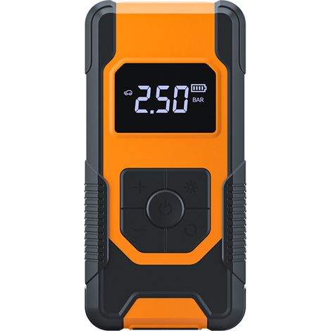 Ladegerät, Starthilfekabel und Überbrückungskabel, 32000mAh/12V Akkuladegerät, USB-Ladeanschluss – LED-Anzeige, pumpt Reifen in 8 bis 9 Minuten auf.