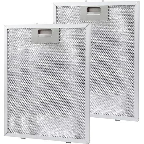 Filtre à graisse en aluminium universel pour hottes de cuisine, facile à installer, facile à nettoyer, 320 x 260 mm, accessoire pour hotte de cuisine, modèle 1105, nouveau (1/5)