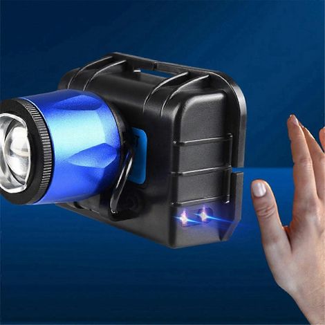 Wiederaufladbare LED-Stirnlampe mit intelligentem Infrarot-Bewegungssensor (1/5)
