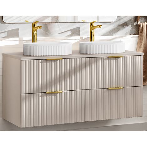 Waschtisch 120cm, in kaschmir, ADELAIDE-56-CASHMERE (1/5)
