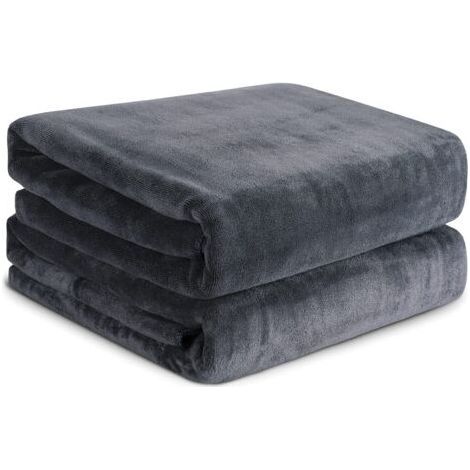Set di 2 asciugamani da bagno - Teli da bagno 80x180cm, asciugamani grandi super assorbenti, 80x180cm (Grigio) (1/5)