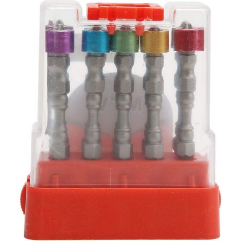 10-teiliges rutschfestes Schraubendreher-Bit-Set – Doppelmagnetkopf – Elektronisch – 65 mm (1/5)