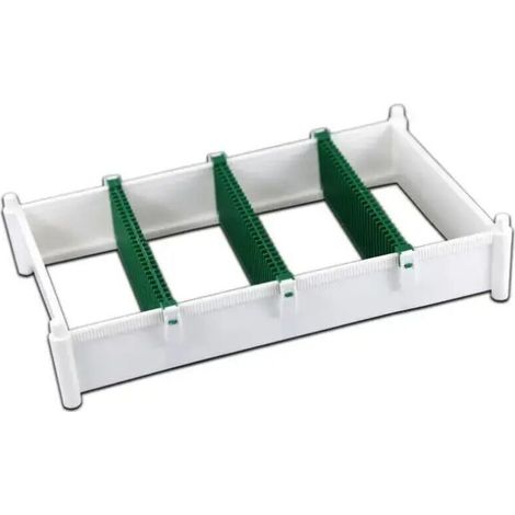 BET-132 paniers de rangement antistatiques pour circuits imprimés LCD porte-cartes en verre panneau de fente pour carte PCB palette en plastique (1/4)