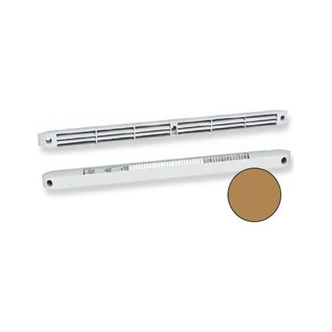 Entrée d'air auto universelle, 15/22/30 m3/h, RAL 1011, réservation 354x12 mm S&P (UNELVENT) 850620 (1/3)