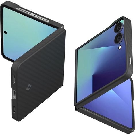 Spigen Air Skin Back Cover Negro Samsung Galaxy Z Flip 7