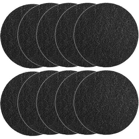 10 pièces Charcoal filtre pour Compost seau 6.7 Inch (1/5)