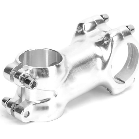 MEIJUN Potence de Vélo 31.8mm en Alliage d'Aluminium Argenté pour Vélos de Route et Cyclisme (1/5)