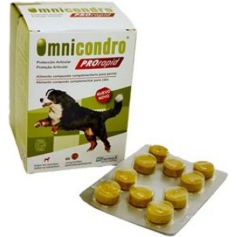 Omnicondro Pro Rapid Condroprotector per cani d'azione veloce - 60 compresse