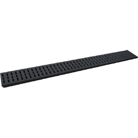 GRIGLIA POLIPROPILENE PER CANALETTA 'NOR' A15 - cm 100 x 13 x H. 3,2