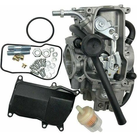 Carburateur pour quad Yamaha Big Bear 350 YFM350 2WD/4WD, Warrior 350 YFM350 et Kodiak 400 YFM400 4WD (1/4)