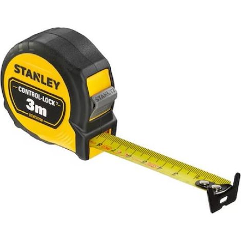FLEXÓMETRO CONTROL-LOCK STANLEY 3m x 19mm