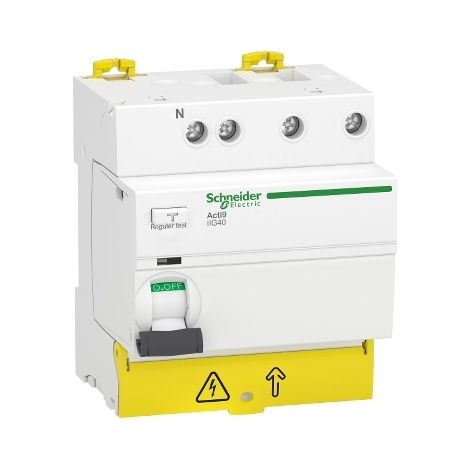 Acti9 iIG40 - interrupteur différentiel tête de groupe - 3P+N 40A 300mA type AC
