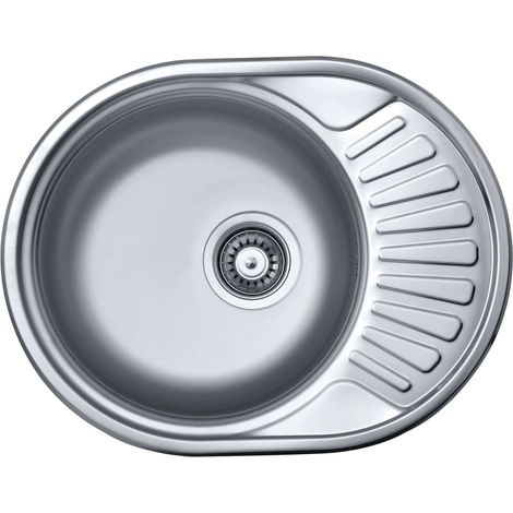 Alveus Ciklo - Lavello 57x44 cm, acciaio inox 1123826