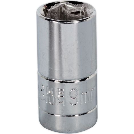 Sealey S1409 Premier Socket 1/4""Sq Drive 9mm