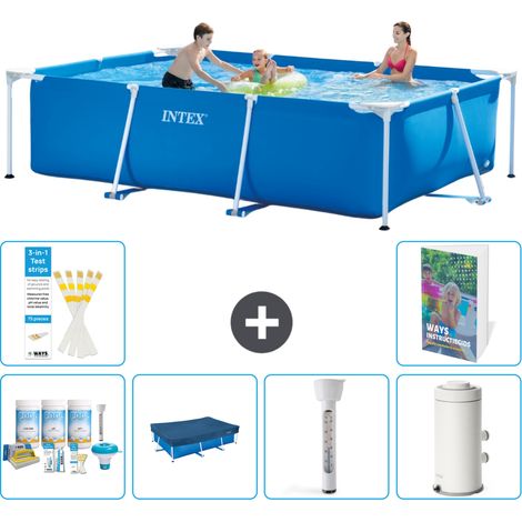 Rechteckiger Frame Pool - 300x200x75 cm - 7-teilig S63