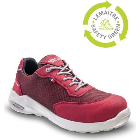 Zapatos de seguridad Eva Bajo Burdeos S3S 38 Burdeos (1/5)