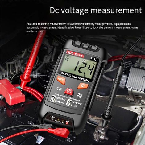 H18 Digitalmultimeter AC/Zähler 1999 Zähler Schwarz-- (1/5)