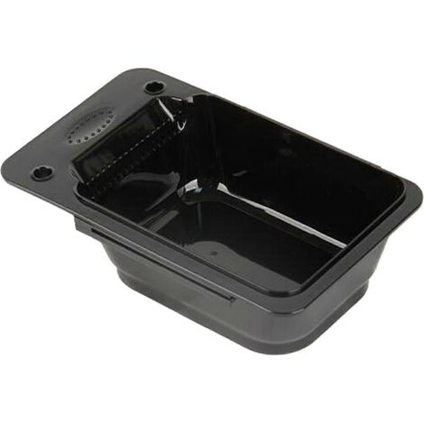 Bol en plastique noir pour teinture capillaire, outil de coloration et de coiffage. (1/5)