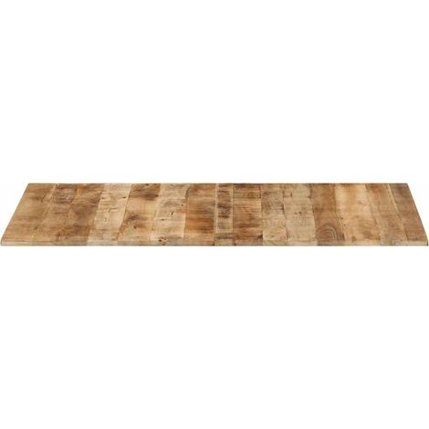 Maison Exclusive - Tischplatte Massivholz Mango 15-16 mm 120x60 c