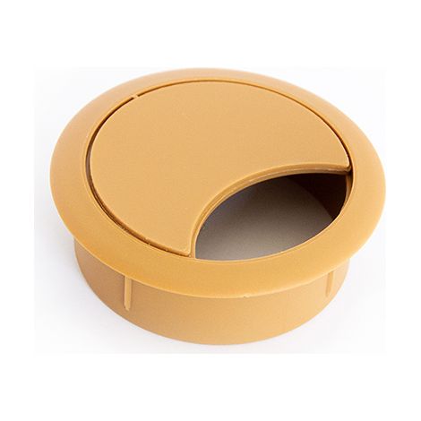Passacavo in plastica di faggio da 60 mm SANS MARQUE