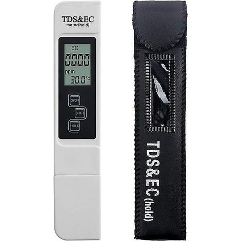 Stylo de détection de la qualité de l&aposeau, compteur d&aposeau potable domestique, Test TDS 2 en 1 (1/5)
