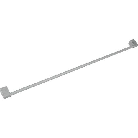 Barra con fissaggi Metaltex city line 80 cm